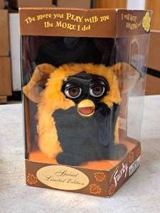 lot 162A image: Collectible Doll (in original packaging) - Electronic Special Limited Edition Halloween Furby