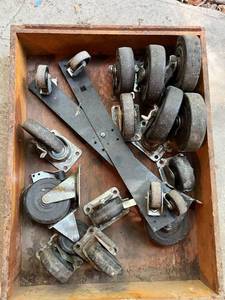 lot 19 image: Caster Wheels Lot