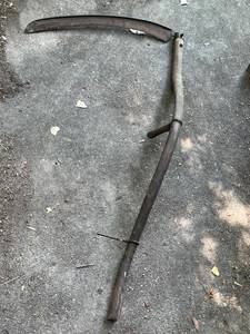 lot 55 image: Vintage Scythe Hay Sickle