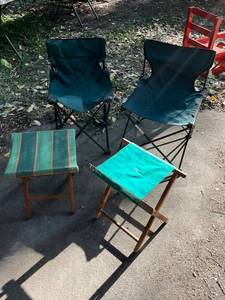 lot 83 image: Camping Chairs