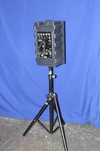 lot 70 image: Anchor Liberty MPB-4500 Pro PA Public Address Powered Sound System Speaker & Tripod Stand