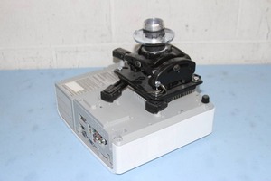 lot 74 image: Hitachi CP-WX3011N 3000-Lumen Home Theater WXGA HD Computer  Video Projector with Ceiling Mount