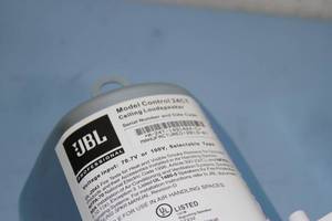 lot 47 image: JBL Control 24CT Compact Pro Audio Background  Foreground Ceiling Speakers