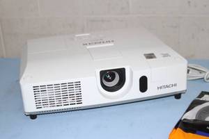 lot 52 image: Hitachi CP-WX4021N WXGA High-Definition 4000-Lumen Home Theater 3LCD Video Projector  Projection System
