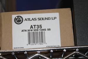 lot 61 image: Large LOT of New & Open Box Pro Audio Speakers & Accessories