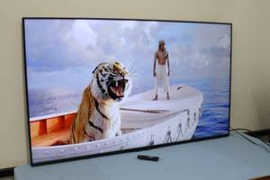 lot 82 image: Sharp PN-LE701 70 Commercial  Professional HD LCD Television  TV  Display  Monitor