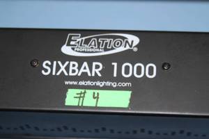 lot 98 image: Elation Lighting SixBar 1000 High-Powered RGBAWUV LED Linear Pro Light Fixture