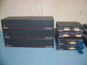 lot 127 image: Extron Distribution Amplifiers, Transmitters and Receivers