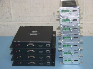 lot 133 image: Crestron HDMI Digital Media Transmitters and Shielded Twister Pair HDMI Receivers