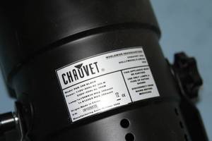 lot 46 image: PAIR of Chauvet DJ Par 38 Black Light  Lighting Fixtures