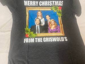 lot 23 image: New Merry Christmas from the Griswolds Womens T-shirt