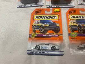lot 34 image: Five new in package Matchbox Die Cast Cars