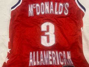lot 38 image: McDonalds All American High School Legends Limited Edition Basketball Jersey