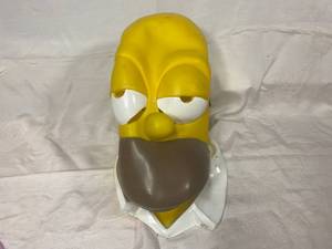 lot 44 image: Homer Simpson adult Halloween mask