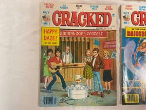 lot 70 image: Seven Vintage Cracked Magazines