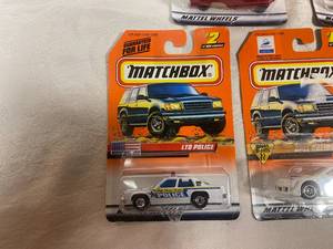 lot 75 image: Five New in box Matchbox Diecast