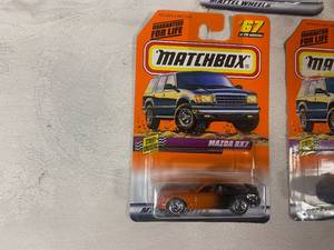 lot 101 image: Five Matchbox Cars new in box