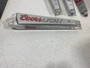 lot 110 image: Coors Light Tap Handles (4)