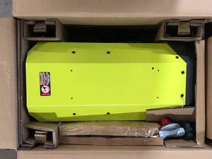 RYOBI ONE 18V Cordless Hybrid Forced Air Propane Heater (Tool Only)   Customer Returns See Pictures
