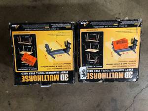 Peak Products 3D Multi-Horse Sawhorse Bracket Customer Returns See Pictures