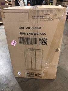 Merax Smart True HEPA Air Purifier with Wisdom WiFi, PM2.5 Monitor and Movable Wheel for 3000 sq.ft.   Customer Returns See Pictures