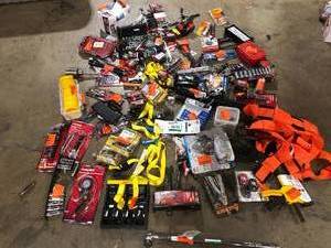 Huge Lot of Hand Tools and Hardware Various Models and Conditions  Customer Returns See Pictures
