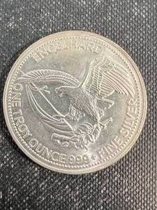 1 TROY OZ .999 FINE SILVER AMERICAN PROSPECTOR ROUND