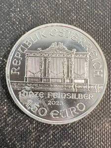 1 TROY OZ .999 FINE SILVER 2023 AUSTRIAN PHILHARMONIC