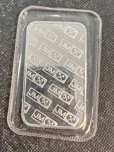 1 TROY OZ .999 FINE SILVER JOHNSON MATTHEY BAR