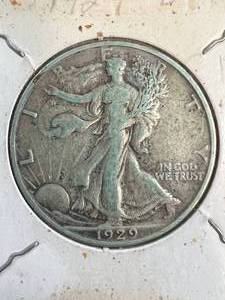 1929-D US WALKING LIBERTY HALF DOLLAR