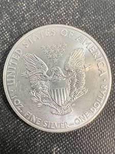 2015 AMERICAN SILVER EAGLE 1 TROY OZ .999 FINE SILVER