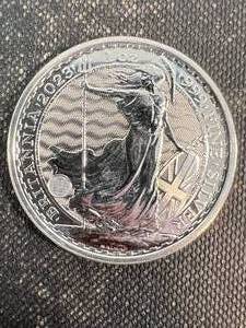 1 TROY OZ .999 FINE SILVER 2023 BRITTANIA ROUND