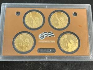 US PRESIDENTIAL $1 COIN PROOF SET