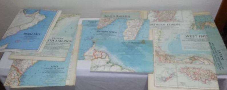 lot 496 image: Vintage Maps and Music Books (circa 1930s)