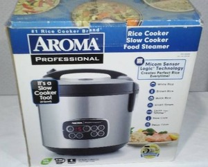 lot 203 image: Rice Cooker Slow Cooker.
