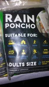 lot 208 image: Family Rain Ponchos (10).