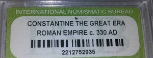 lot 224 image: Constantine The Great, Era Roman Empire C. 330 AD.