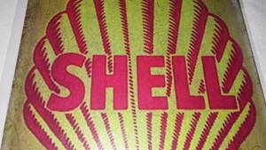 lot 267 image: Shell Motor Oil Metal Sign.