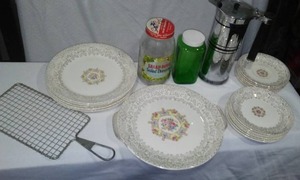 lot 340 image: Porcelain China And Kitchen Items.