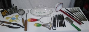 lot 345 image: Vintage Kitchen Misc.