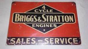 lot 348 image: Briggs And Stratton Metal