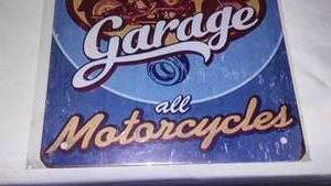 lot 349 image: Hot Rod Garage Metal Sign..