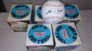 lot 385 image: New In Box Softballs (5).