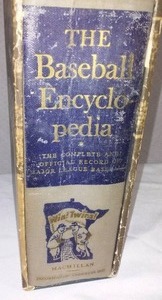 lot 424 image: Baseball Encyclopedia. 1969 Minnesota Twin Emblem.