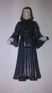 lot 433 image: Emperor Palpatine Action Figure, 1984 Star Wars.