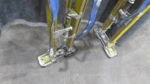 lot 11 image: Pair of Stilts