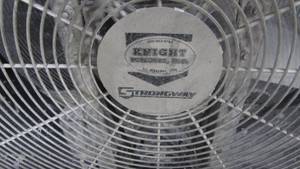 lot 20 image: Large Ventilation Fan