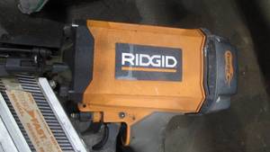 lot 25 image: Ridgid Framing Nailer With Nails