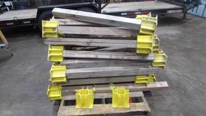 lot 30 image: Pallet of Safety Boot Guardrail System
