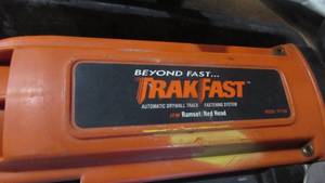 lot 34 image: Trak Fast Gas Driven Pin Driver With Supplies
